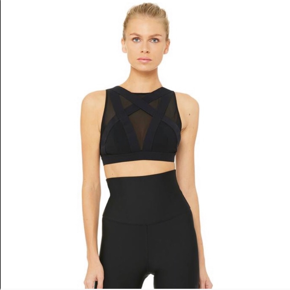 Black Alo Bandage Bra